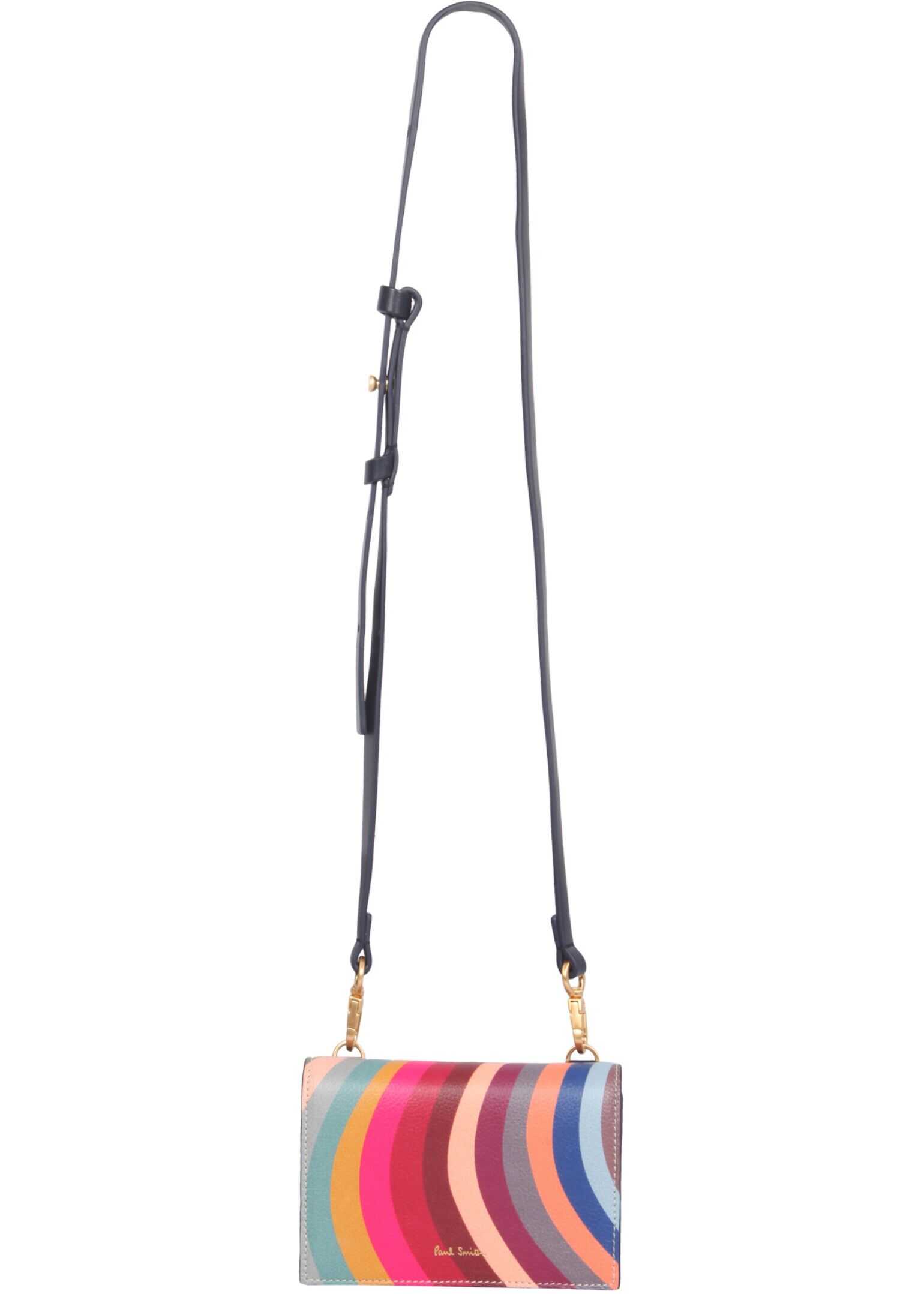 Paul Smith Leather Purse W1A/6658/DSWIRL_90 MULTICOLOUR