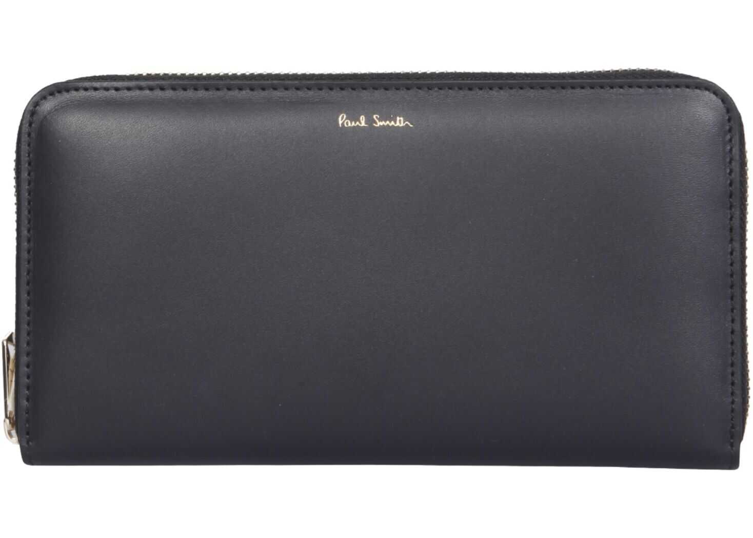 Paul Smith Leather Wallet M1A/4778/BMULTI_79 BLACK