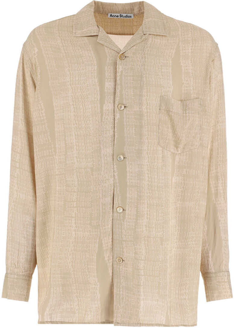 Acne Studios Shirt BB0384 CHAMPAGNE BEIGE