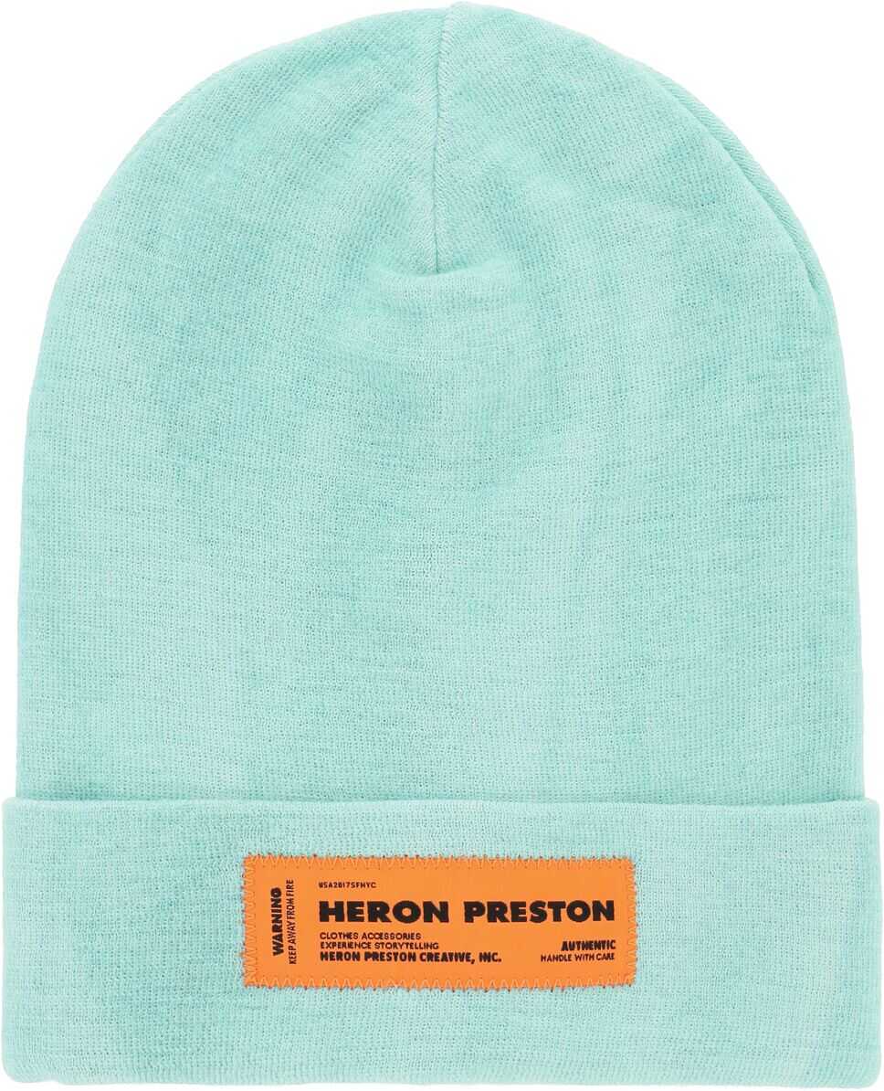 Heron Preston Tie-Dye Beanie HMLC004F21KNI002 GREEN NO COLOR