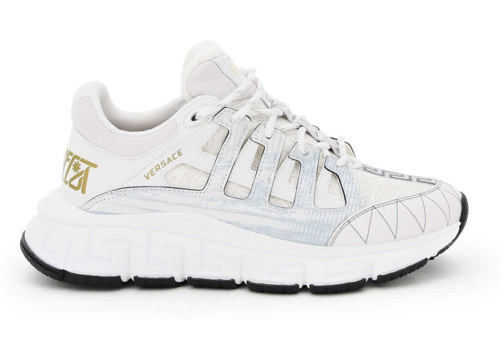 Versace Trigreca Sneakers* BIANCO ORO