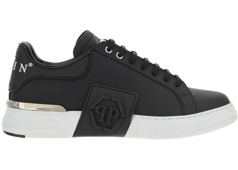 Philipp Plein Phantom Kicks Sneakers* BLACK