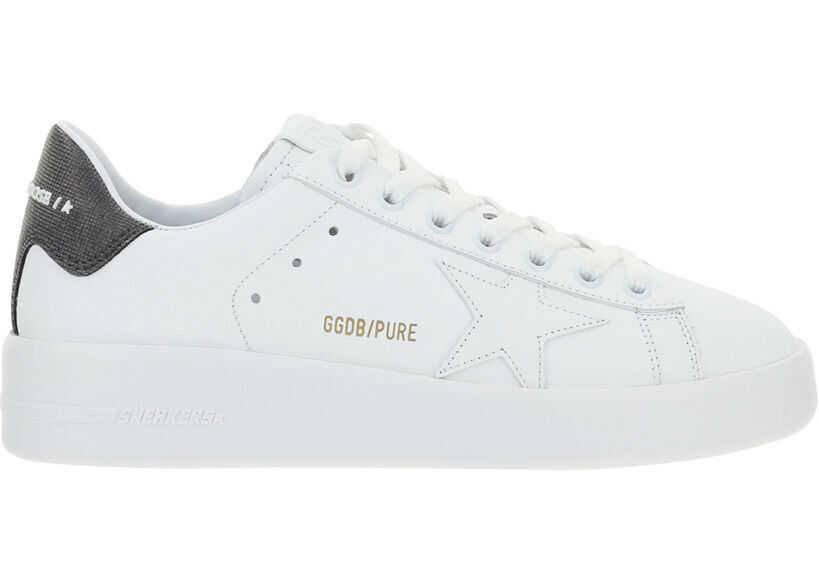 Golden Goose Pure Sneakers GWF00197F002063 WHITE/DARK GREY