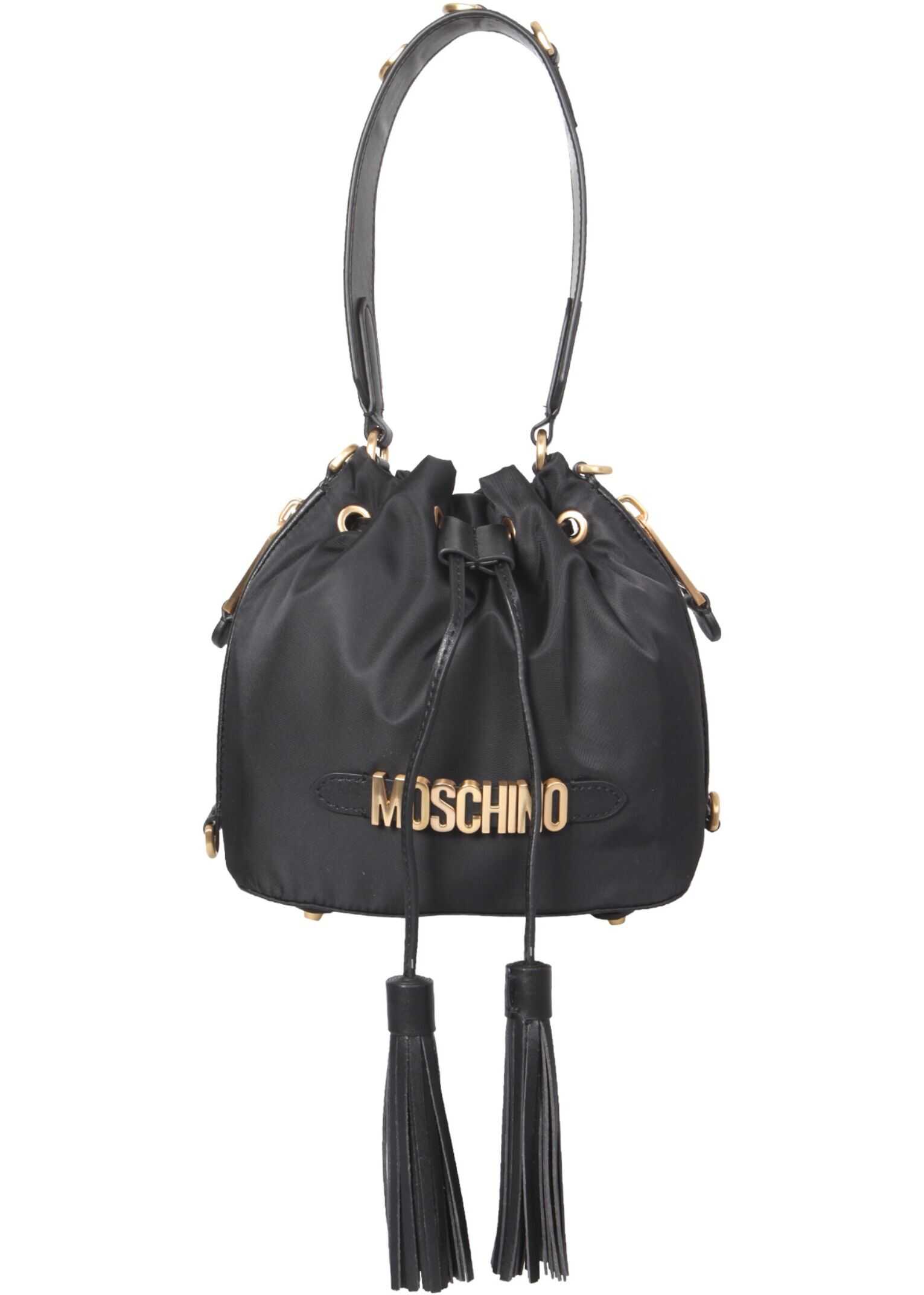 Moschino Bucket Bag 74108202_1555 BLACK