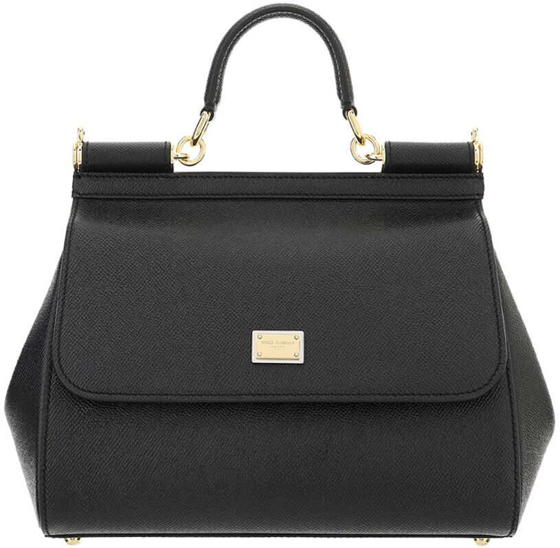 Dolce & Gabbana Sicily Handbag BB6002A1001 STAMPA DA NERO