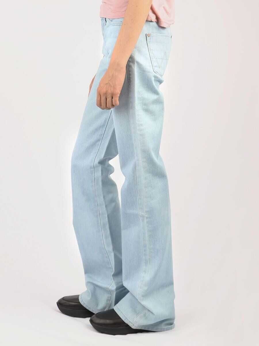 Blugi evazati Wrangler Broken sunfade Blue Femei (BM 8534616) 2