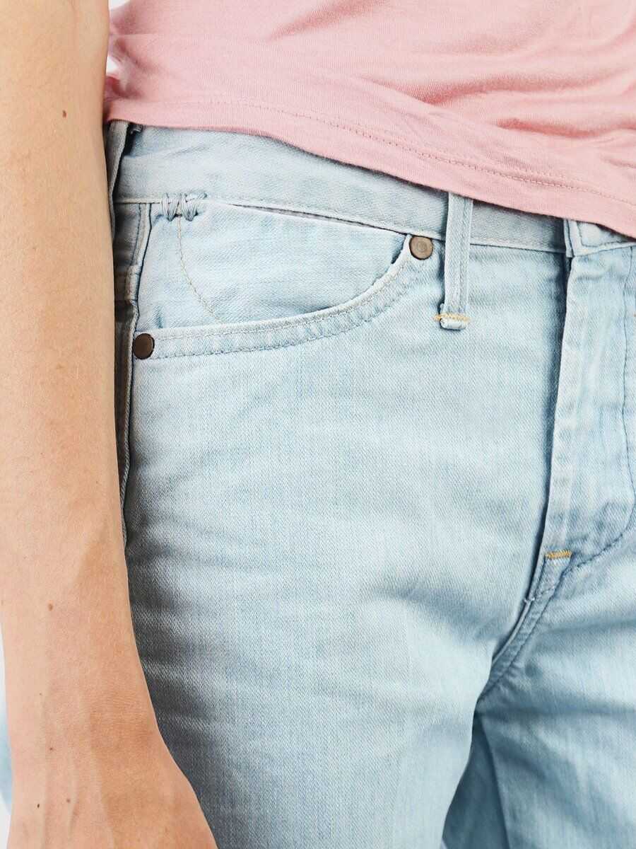 Blugi evazati Wrangler Broken sunfade Blue Femei (BM 8534616) 4