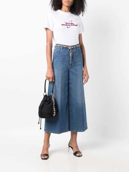 Tricouri Stella McCartney T-Shirt With Logo Print WHITE Femei (BM 8536440) 2