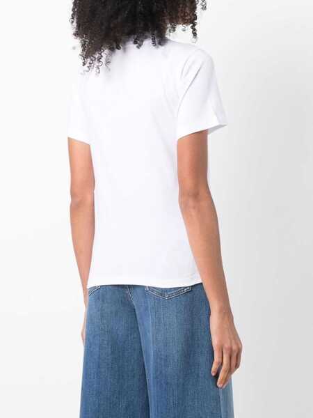 Tricouri Stella McCartney T-Shirt With Logo Print WHITE Femei (BM 8536440) 4