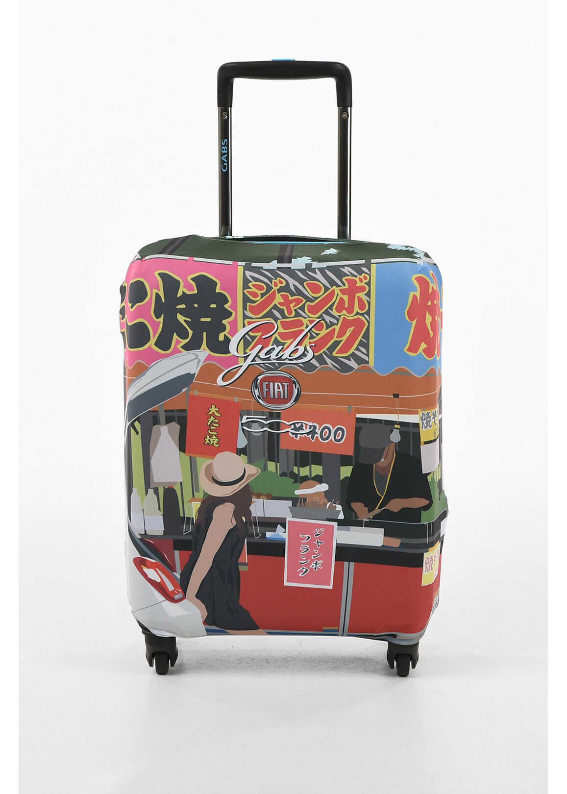 Gabs Fiat And 500 Printed Yoyogi Cabin Trolley Cover Brown