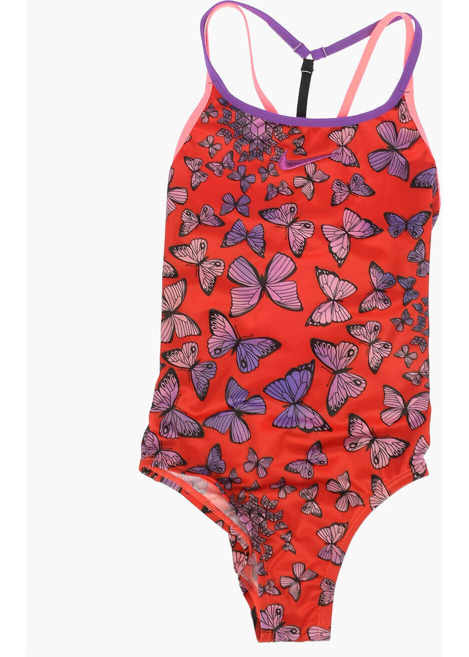 Costume de baie intregi Nike Printed One Piece Swimsuit Multicolor Fete (BM 8540025) 2