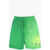 Nike Logo Printed Boxer Swimsuit Green