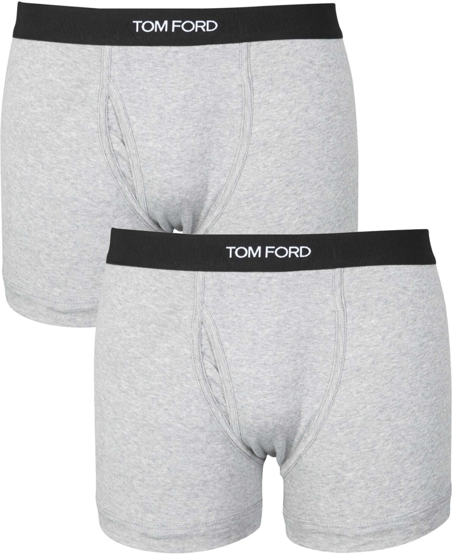 Tom Ford Pack Of Two Boxers T4XC31040_020 GREY