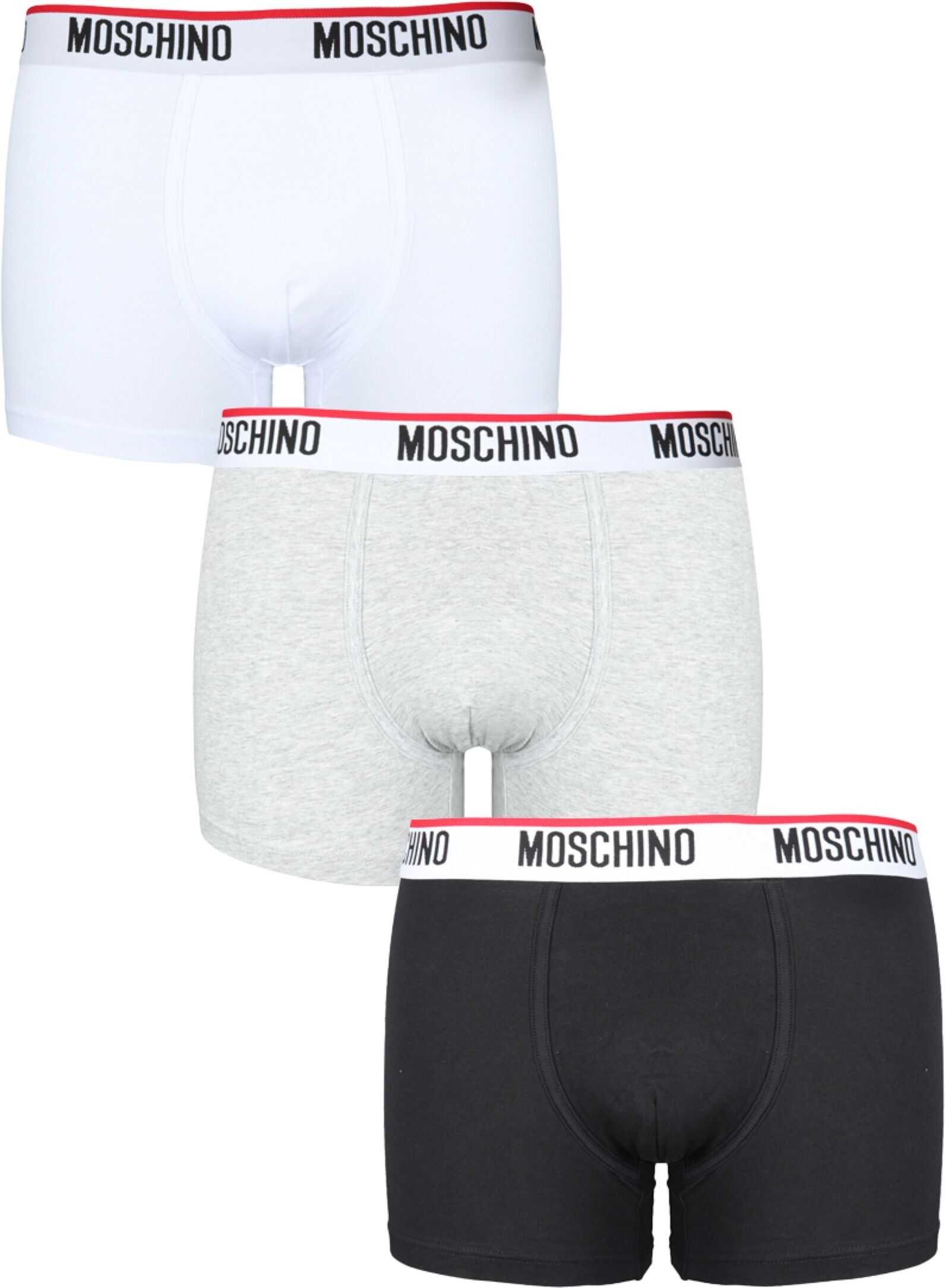 Moschino Pack Of Three Boxers 47065670_5555 BLACK