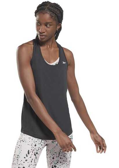 Reebok Us Perform Mesh Tank beżowy