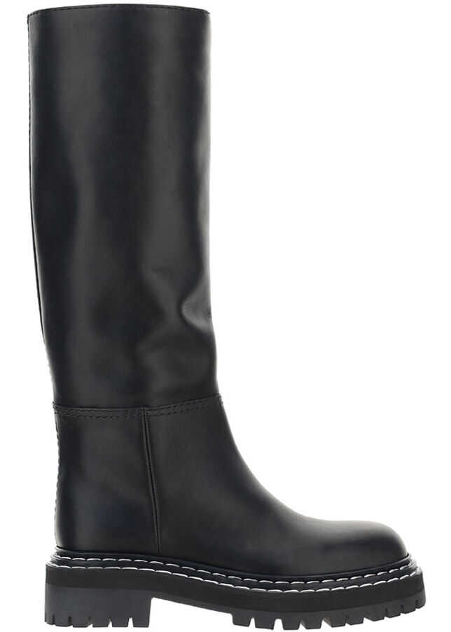 Proenza Schouler Flat Boots PS35282A12140 BLACK