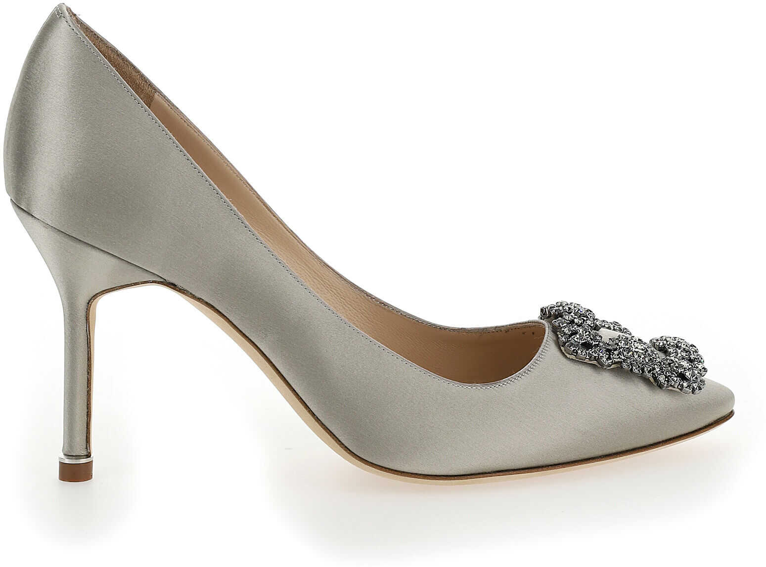 Manolo Blahnik Hangisi Pumps 9XX0663 LIGHT GREY