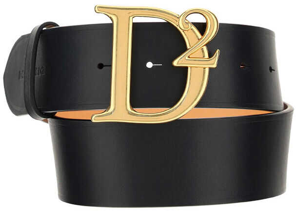 DSQUARED2 2 Belt BEW028401500001 NERO+ORO VINTAGE