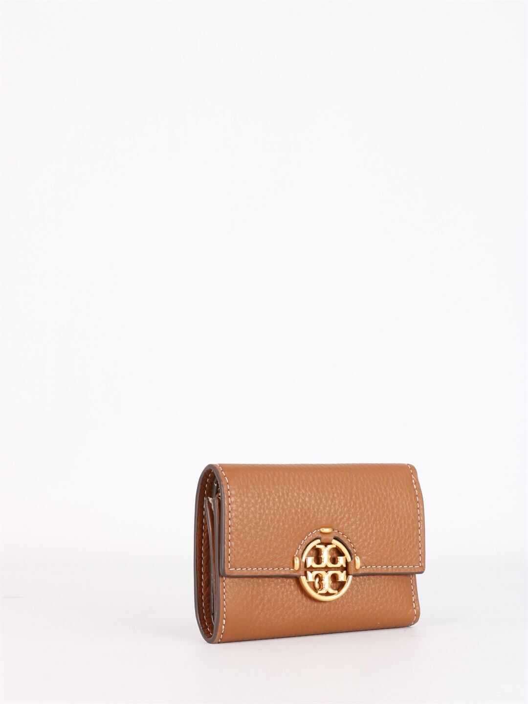 Tory Burch Kira Leather-Colored Wallet With Logo 79393 N/A