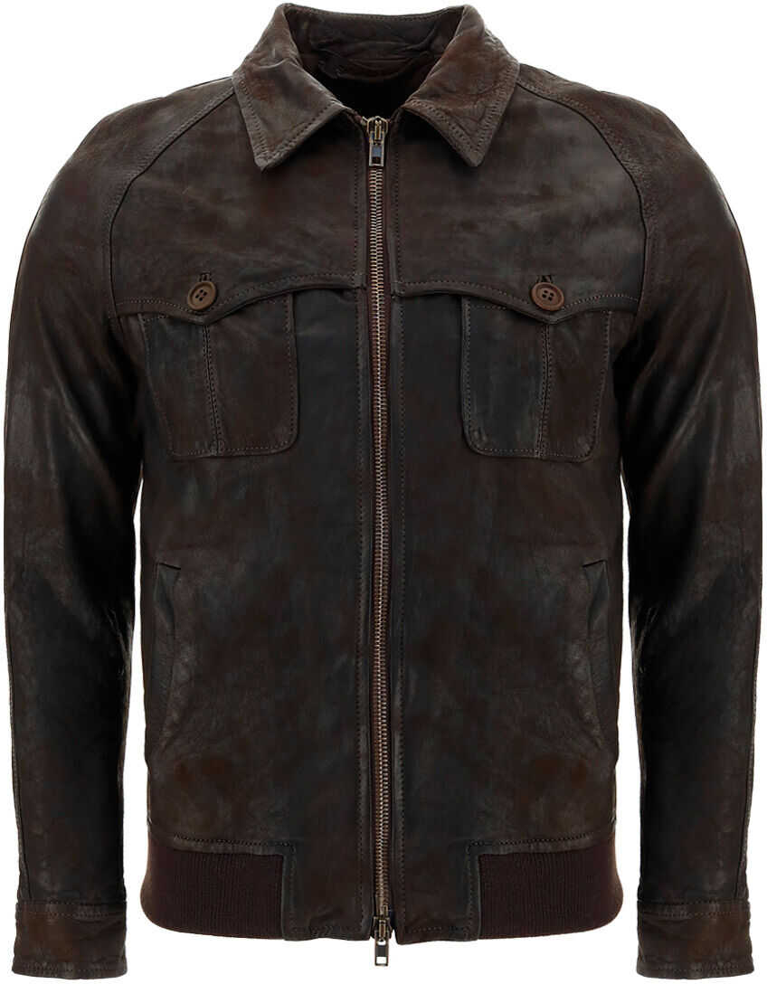 Salvatore Santoro Jacket 41502U COFFEE