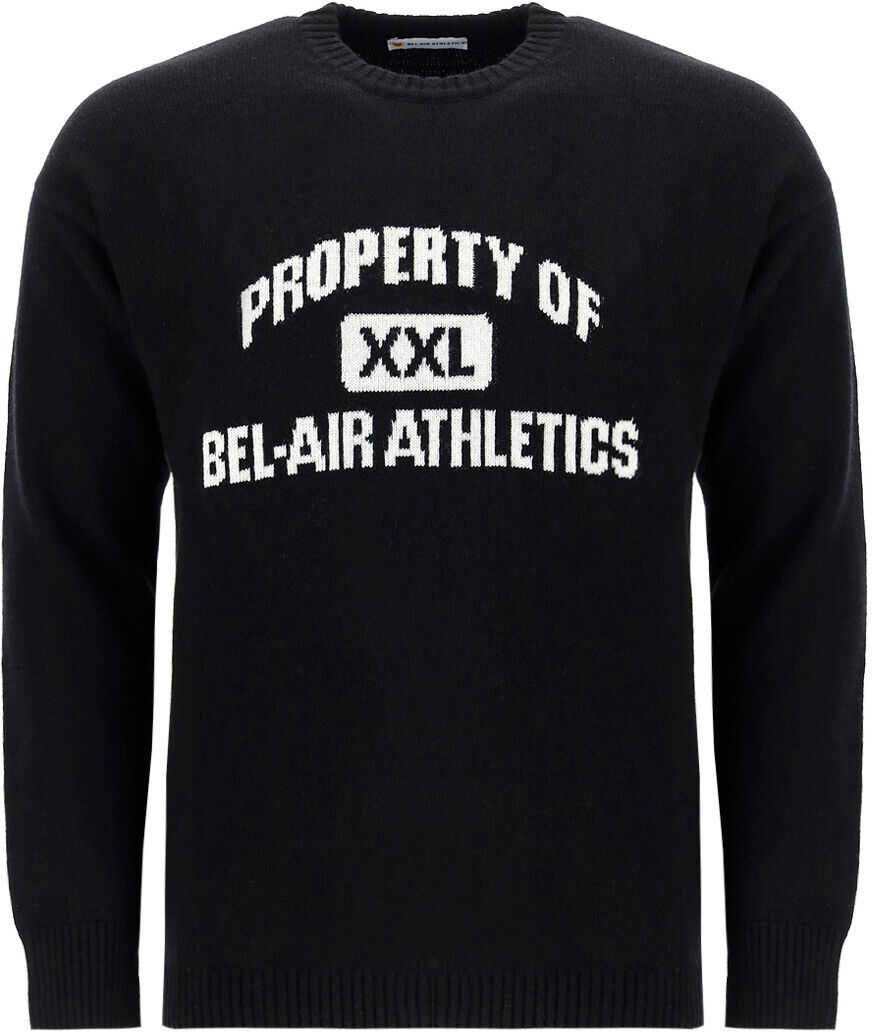 Bel-Air Athletics Sweater 31BELM604216780 BLACK