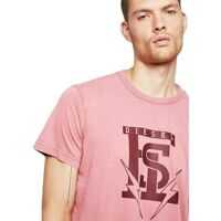 Tricouri Diesel pentru Barbati - Tricouri Diesel 00SZMA Pink Barbati (BM 8546355) - B-mall.ro