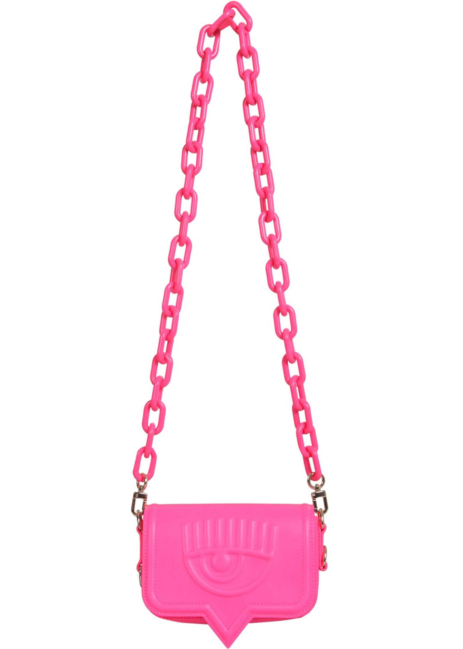 Chiara Ferragni Eyelike Eco Leather Bag 71SB4BA2_ZS132437 FUCHSIA