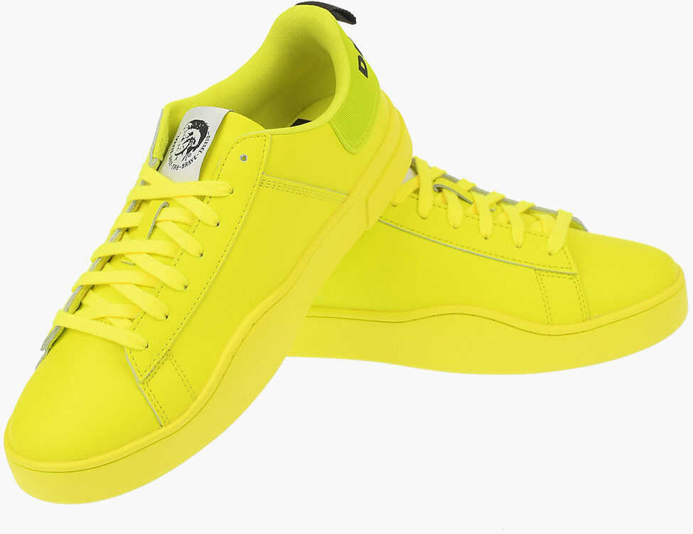 Diesel Fluo S-Clever Low Lace Sneakers Yellow