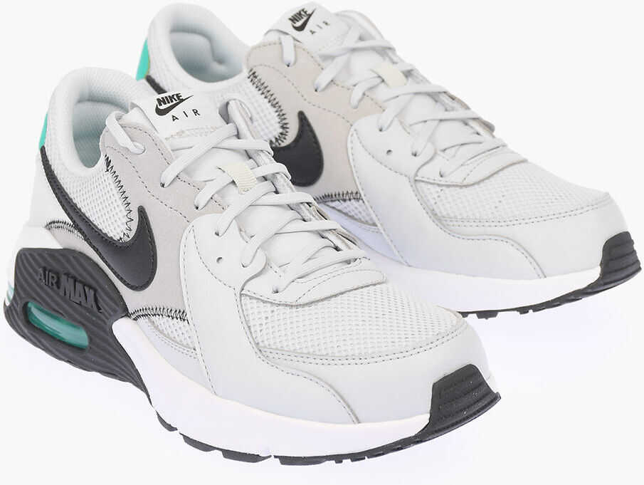 Nike Fabric And Leather Air Max Excee Sneakers Gray