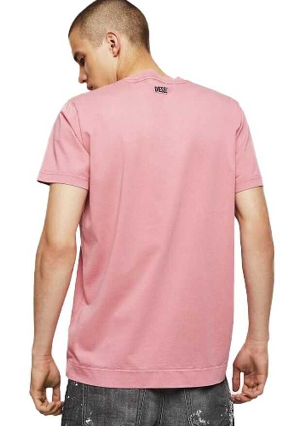 Tricouri Diesel 00S57L Pink Barbati (BM 8555769) 2