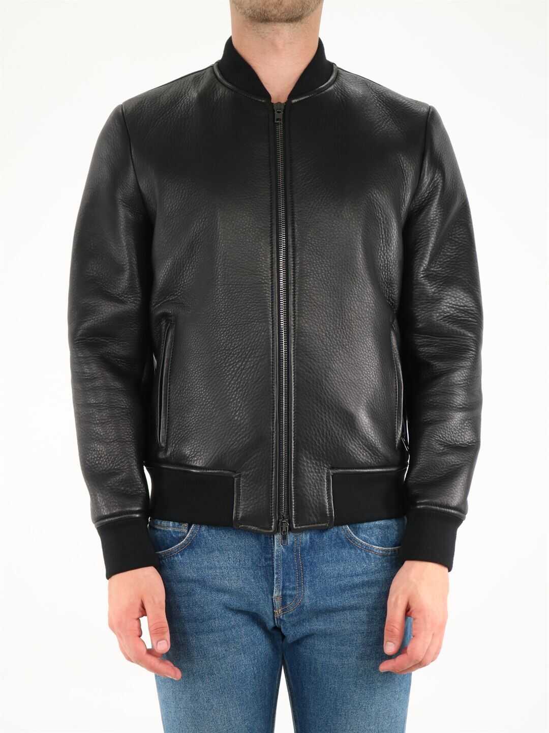 Salvatore Santoro Leather Jacket 41530 ARAF Black