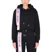 Hanorace Cropped Sweatshirt Femei