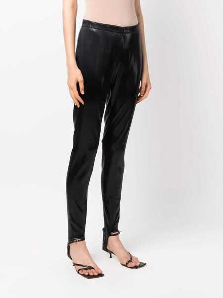 Pantaloni casual DSQUARED2 Sport Track Leggings BLACK Femei (BM 8560590) 3
