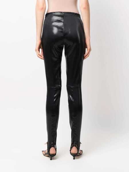 Pantaloni casual DSQUARED2 Sport Track Leggings BLACK Femei (BM 8560590) 4