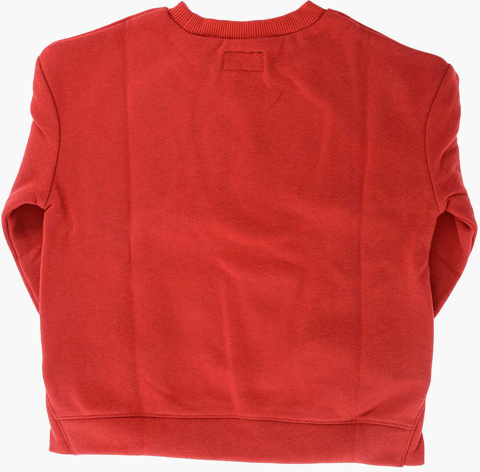 Bluze de trening Converse Printed Sweatshirt Red Baieti (BM 8560908) 2