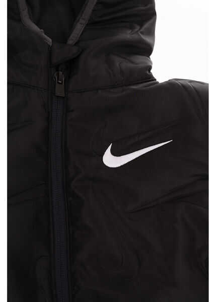 Jachete Nike Logo Embroidered Puffer Black Baieti (BM 8561223) 2