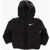 Nike Logo Embroidered Puffer Black