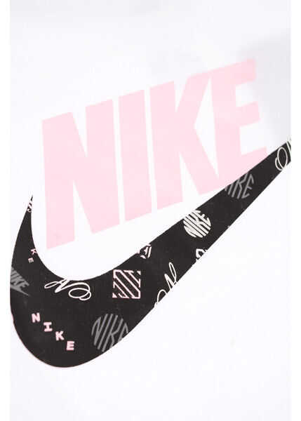 Tricouri Nike Printed T-Shirt White Baieti (BM 8561226) 2