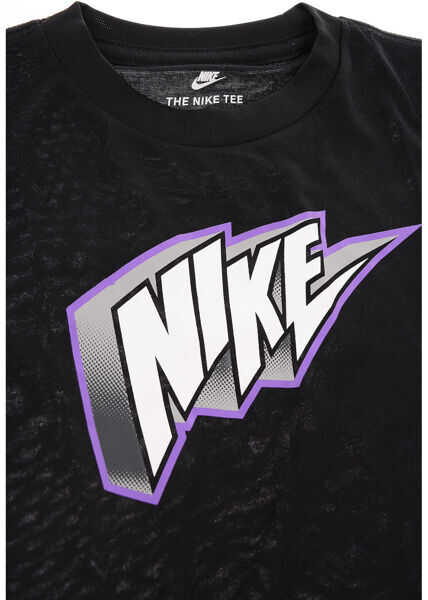Tricouri Nike Printed T-Shirt Black Baieti (BM 8561232) 2