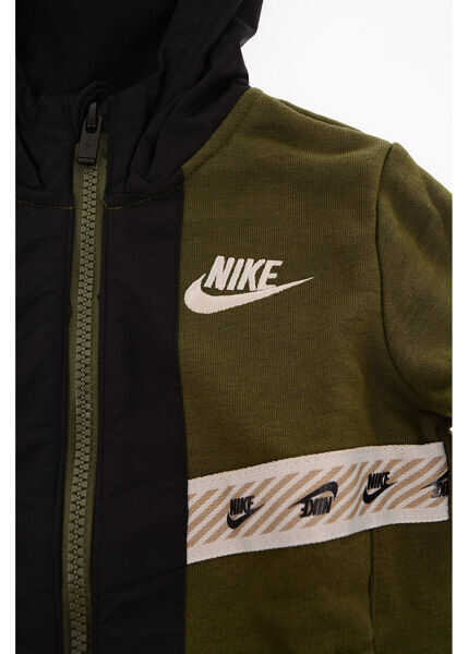 Bluze de trening Nike Hooded Sweatshirt Green Baieti (BM 8561235) 2