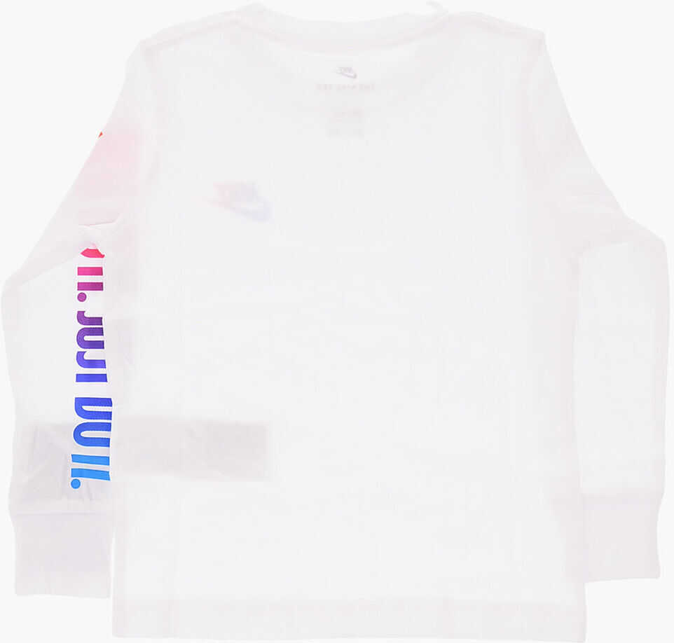 Tricouri Nike Printed T-Shirt White Baieti (BM 8561247) 3