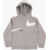 Nike Printed Hooded Sweatshirt Gray