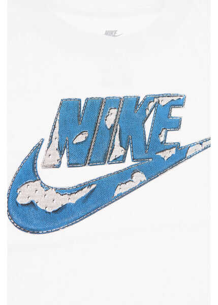 Tricouri Nike Printed T-Shirt White Baieti (BM 8561274) 2