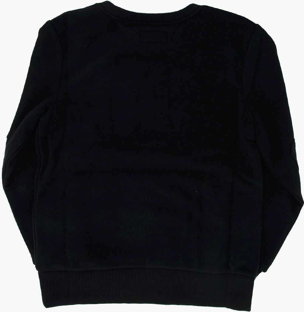 Bluze de trening Converse Printed Sweatshirt Black Baieti (BM 8561283) 3