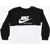 Nike Logo Printed Sweatshirt Black & White