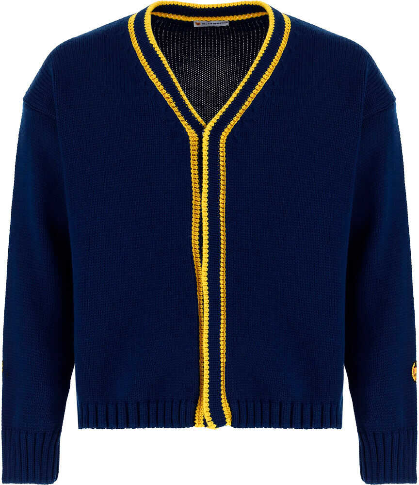 Bel-Air Athletics Cardigan 31BELM627X216755 BLUE