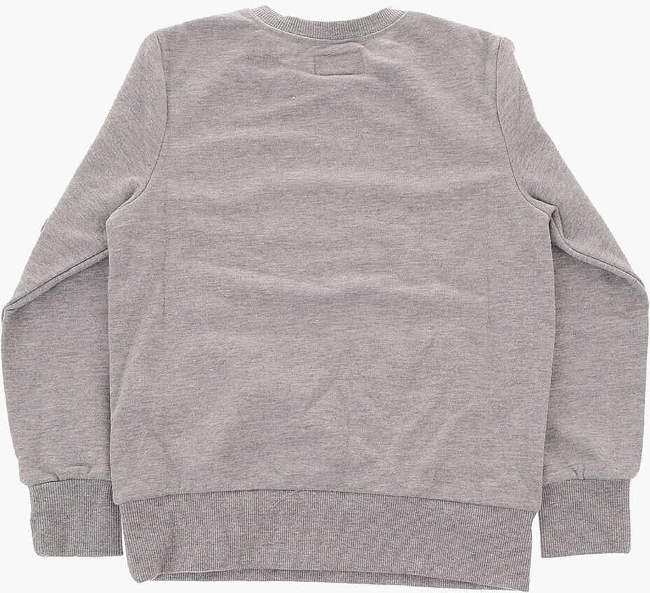 Bluze de trening Converse Printed Sweatshirt Gray Baieti (BM 8561649) 3