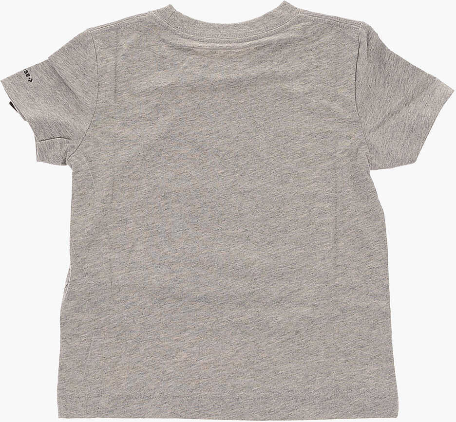 Tricouri Converse Printed T-Shirt Gray Baieti (BM 8561652) 3