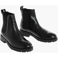 Botine Love Leather Chelsea Ankle Boot Femei