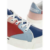 Pantofi sport Moschino Dama - Sneakers Moschino Love Leather Sneakers Multicolor Femei (BM 8561715) - B-mall.ro